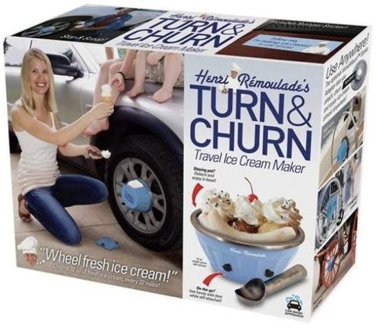 TheGeekandme's tweet photo. We know already that we can use our car to fry our morning eggs. Now we can use also it for #icecream. http://t.co/HyYSS2tpqE