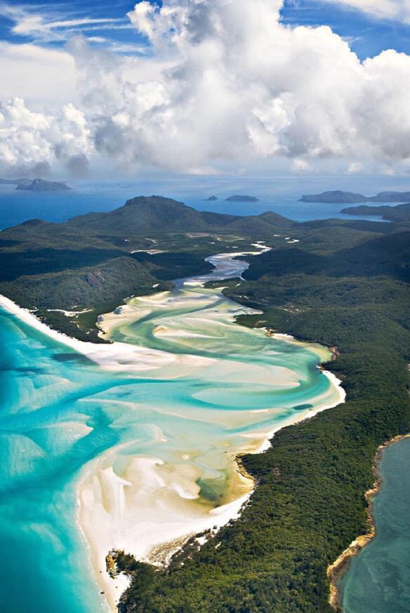 LuxeLuxe_'s tweet photo. Plage de Whitehaven , Australie🌴 http://t.co/kxahxdwXzg