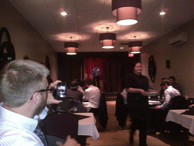 ddoull's tweet photo. "Shoe Check" victim, @justinleblanc22 , forced to perform a solo! #CallMeMaybe http://t.co/aEMcf4A12I
