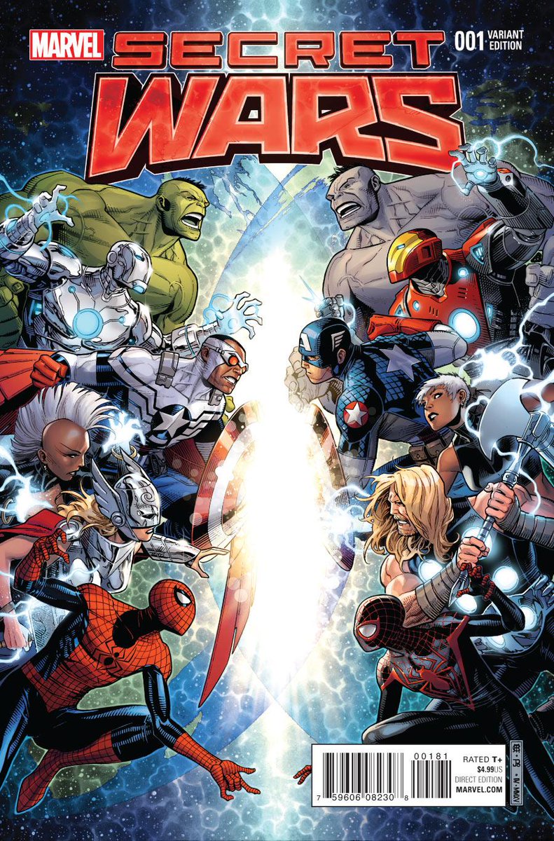 BlackIceSheep's tweet image. You're face when #SecretWars has Ultimate looking much more logical and normalized than 616. #NotaGoodThing #Marvel