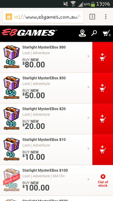 ★☆★ Get Yours Now ★☆★ @EBGamesAus @Starlight_star #StarlightDay #Starlightweek #MysterEBox http://t.<a class="tags" target="_blank" title="On Twitter" href="/?out=eyJ0eXAiOiJKV1QiLCJhbGciOiJIUzUxMiJ9.eyJpYXQiOjE3MjIwMTU1MzUsImlzcyI6InR3cG9ybnN0YXJzLmNvbSIsIm5iZiI6MTcyMjAxNTUzNSwiZXhwIjoxNzUzNTUxNTM1LCJyZWRpcmVjdF91cmwiOiJodHRwczovL3R3aXR0ZXIuY29tL0VCR2FtZXNBdXMifQ.iqaVgFc-C88j6vq2Bu8hNr9oJfA60vAU_ozldkx4TJleEC65H2RYvWe0kxLg-nXOueQrCHzWU6Iw445coMfMFg">@EBGamesAus</a><a class="tags" target="_blank" title="On Twitter" href="/?out=eyJ0eXAiOiJKV1QiLCJhbGciOiJIUzUxMiJ9.eyJpYXQiOjE3MjIwMTU1MzUsImlzcyI6InR3cG9ybnN0YXJzLmNvbSIsIm5iZiI6MTcyMjAxNTUzNSwiZXhwIjoxNzUzNTUxNTM1LCJyZWRpcmVjdF91cmwiOiJodHRwczovL3R3aXR0ZXIuY29tL1N0YXJsaWdodF9zdGFyIn0.OpUB1YRmJbqxx1YquQTAxete5TmkJbQB52HaCBgytKKRnNNXlASYF20sGDMEF3qQ2tECQt0VDlyx9IHXqMB-sg">@Starlight_star</a><a href="/tag/mysterebox"class="tags"><span>#mysterebox</span></a><a href="/tag/starlightweek"class="tags"><span>#starlightweek</span></a><a href="/tag/starlightday"class="tags"><span>#starlightday</span></a>