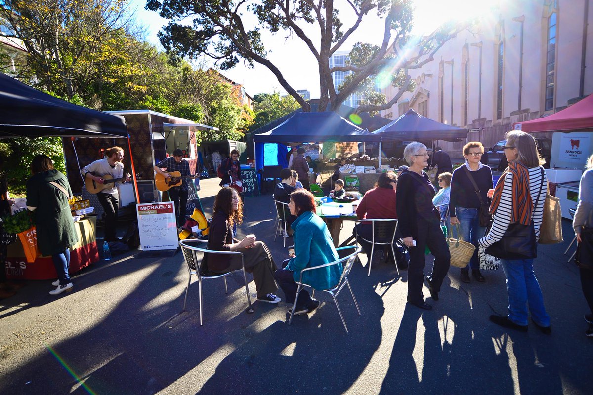 ThorndonFM's tweet image. The weather gods say fine weather for tomorrows market. Musican Seth will be there too #wellington #foodie #thorndon