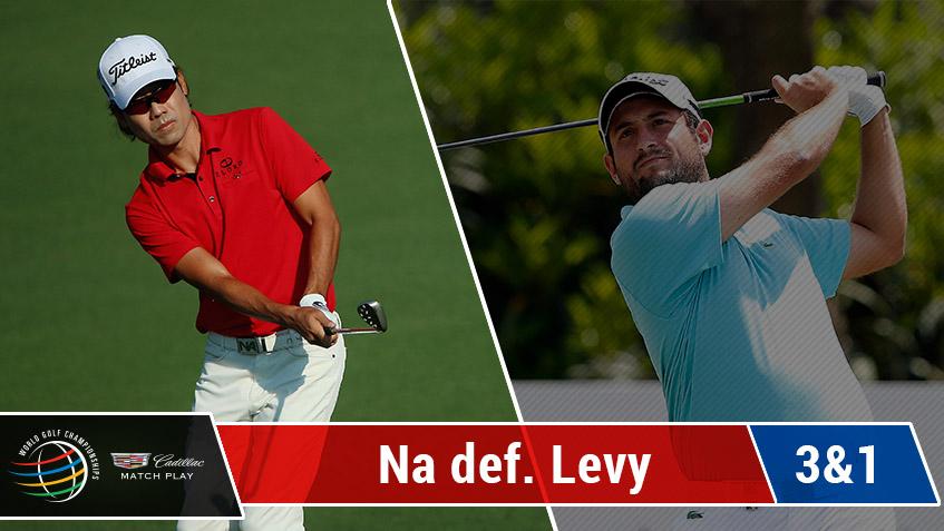 TheWeekendHack's tweet photo. “@PGATOUR: Na moves to 1-1. Levy moves to 0-2.
#MatchPlay http://t.co/RJEhxwR1jm” not a Na fan #slowplayer #sorry
