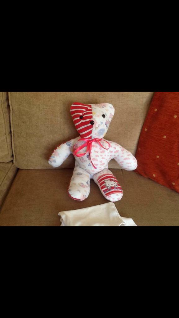memorybears_uk's tweet image. Unsure what to do with your loved ones clothes after they have passed? Treasure them forever as a bear #memorybear