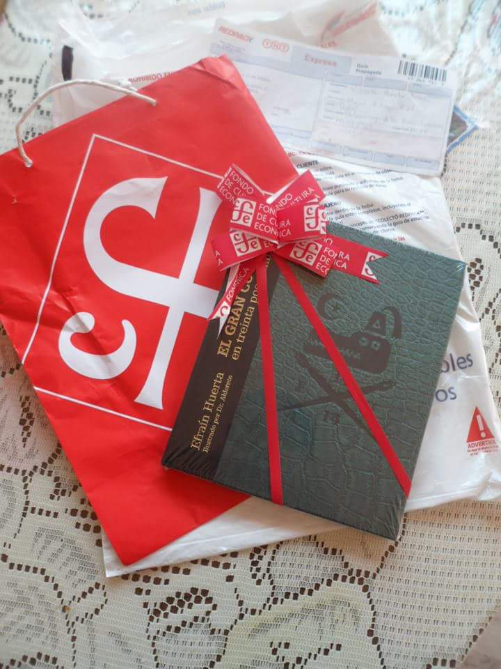 Gracias <a href="/FCEMexico/">Fondo de Cultura Económica</a>  por el regalo!!! Por fin llegó. Y es de mi poeta favorito.