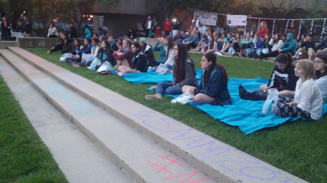 MannaRox's tweet photo. #RallyAgainstRape #SAAM2015 #ItsOnUs http://t.co/UT1Q3gtIGC