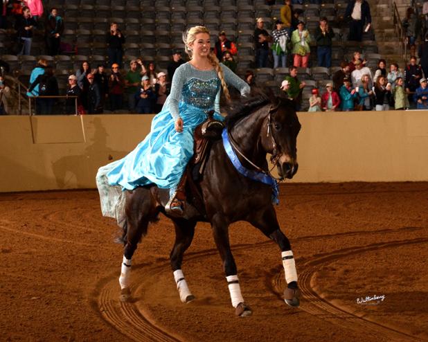 This #Frozen-inspired freestyle reining performance totally gave us chills (pun intended) >> ow.ly/MbtxH