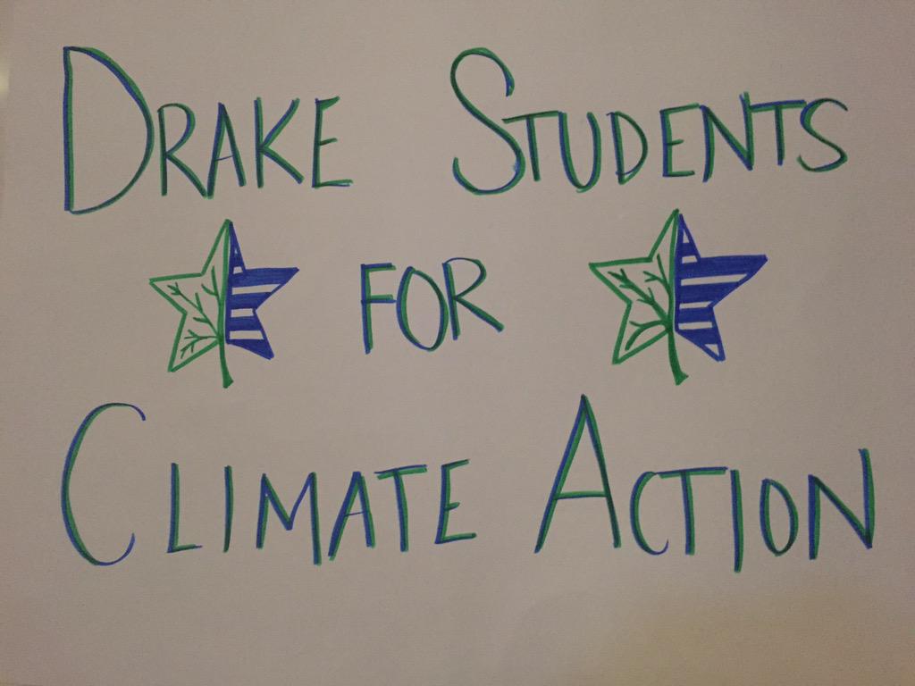 DUClimateAction's tweet image. Woohoo!