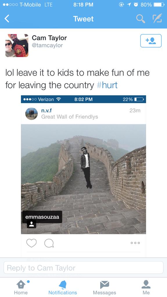 nick_forcier's tweet image. when kids get butthurt about a joke. #verycreative