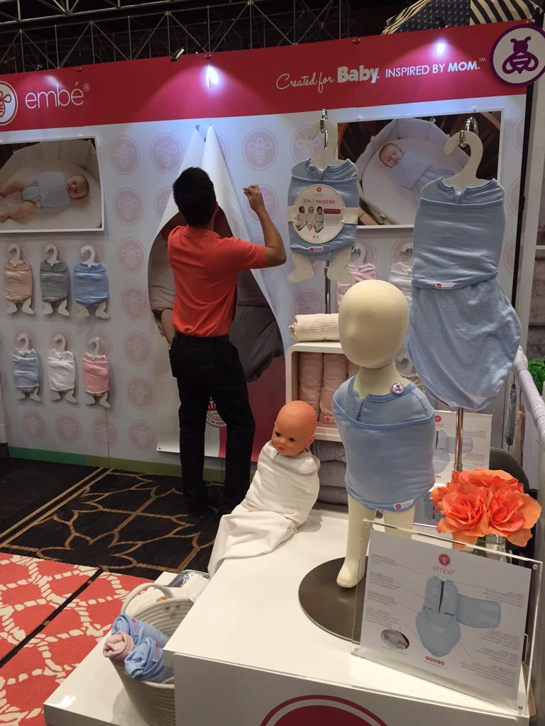 brixyshops's tweet image. It&apos;s our friends at @embebabies! #ABCSpring15