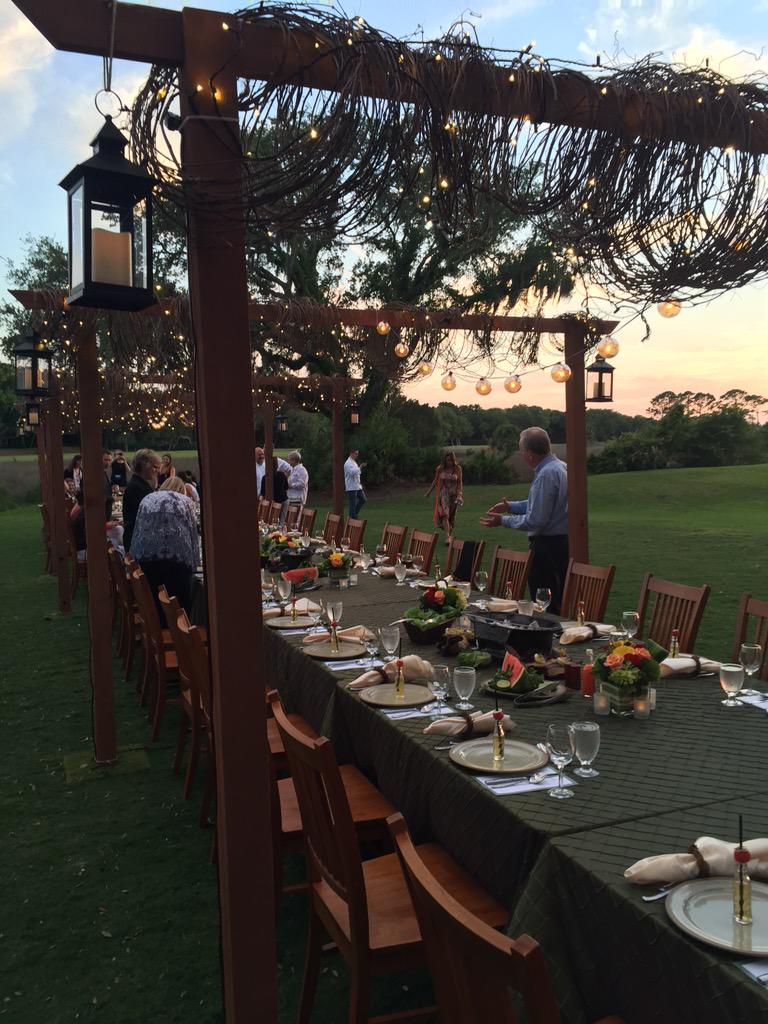 Cannot get a more beautiful setting!! @Omni_AIP #FishToFork