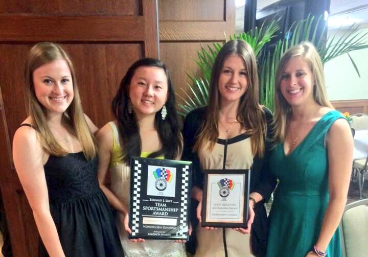 our riders with their Dixie Heighway and Bernard J Loft Sportsmanship awards!