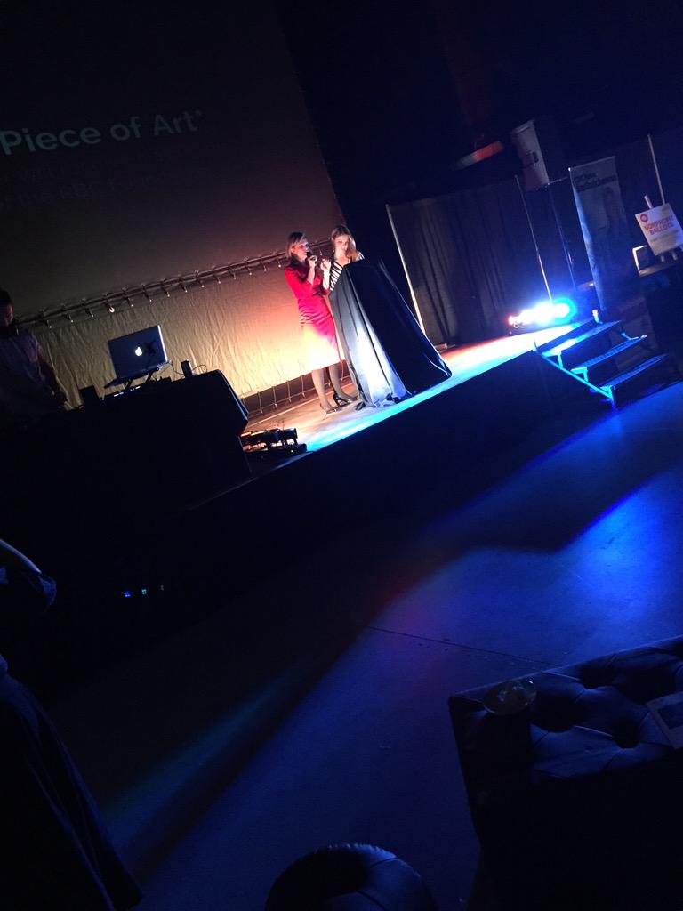 TimeraiserYQR's tweet photo. Welcoming remarks and 'how it works' with @KylaDean and @JillMorganCBC #Timeraiser #yqr #volunteers http://t.co/7kNqIJZd3B