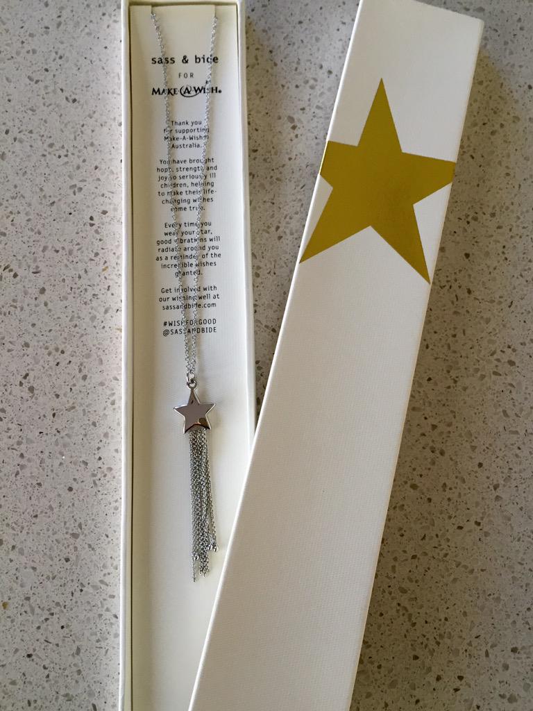 Kimls_'s tweet photo. Happy days when the postie delivers nice mail π @MakeAWishAust @sass_and_bide #wishforgood http://t.co/rmNSczSv4u