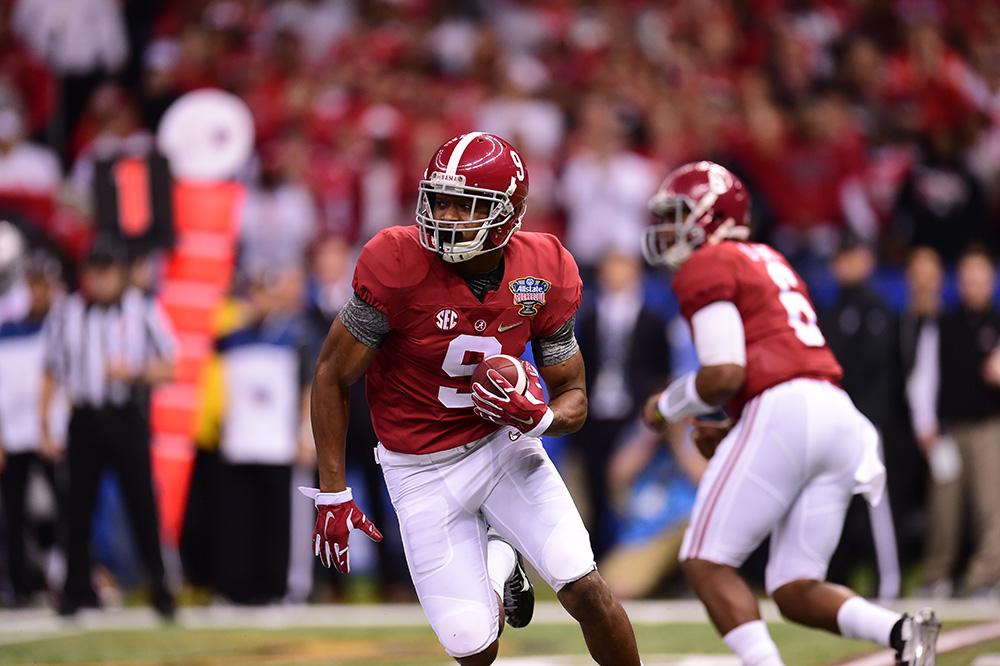 SEC's tweet photo. Alabama's Amari Cooper selected with the fourth pick in the #NFL Draft to the Oakland Raiders. #SEC http://t.co/3Wol0b0p1Z