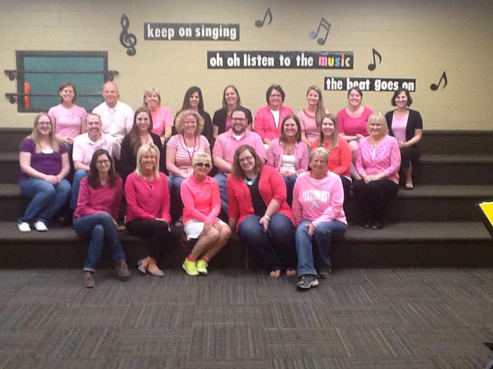 peacefulreader's tweet photo. Hansen Supports our colleagues: #PinkApril30 http://t.co/VrOe03oM6X