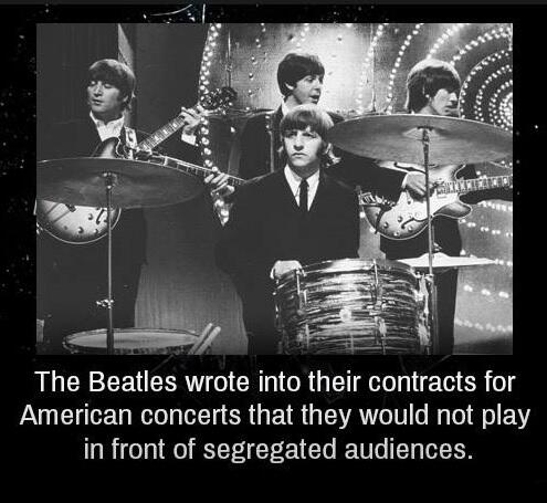 DaysBack's tweet image. We never play to segregated audiences and we aren’t going to start now. I’d sooner lose our appearance money.' 1965.