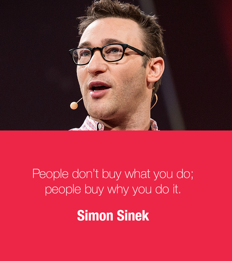 EntrepreneurQ's tweet photo. People don’t buy what you do; people buy why you do it — Simon Sinek http://t.co/1Mj2HPvApl