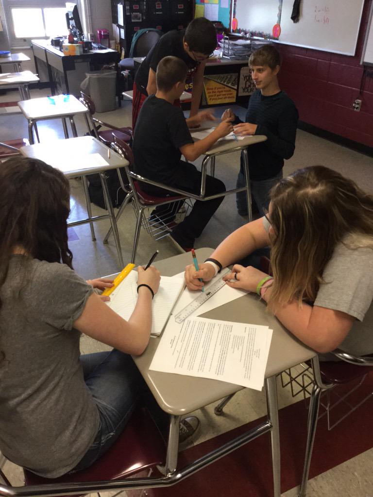 staceylhart's tweet photo. Starting math projects. http://t.co/IC2ZPR3iMQ