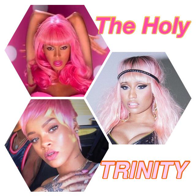 MariaMontez1912's tweet photo. #theholytrinity #beyonce #beyhive #rihanna #Rihannanavy #nickiminaj #barbz #Oneeka #Robyn #giselle #Queens http://t.co/Xb1L2UQJtP