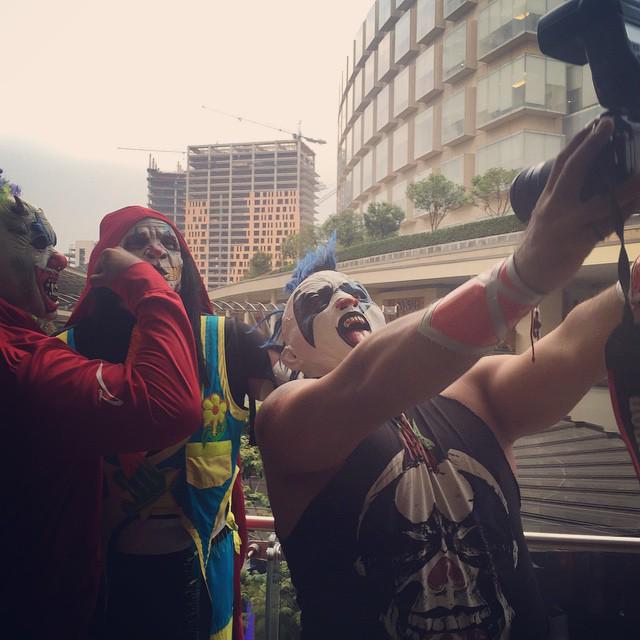 monster clown tweet media