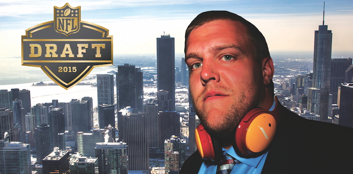 ESPNNFL's tweet photo. 5th overall pick Brandon Scherff officially begins his journey today with the Redskins. #WSHPick w/@Bose http://t.co/JjUA7GePKX