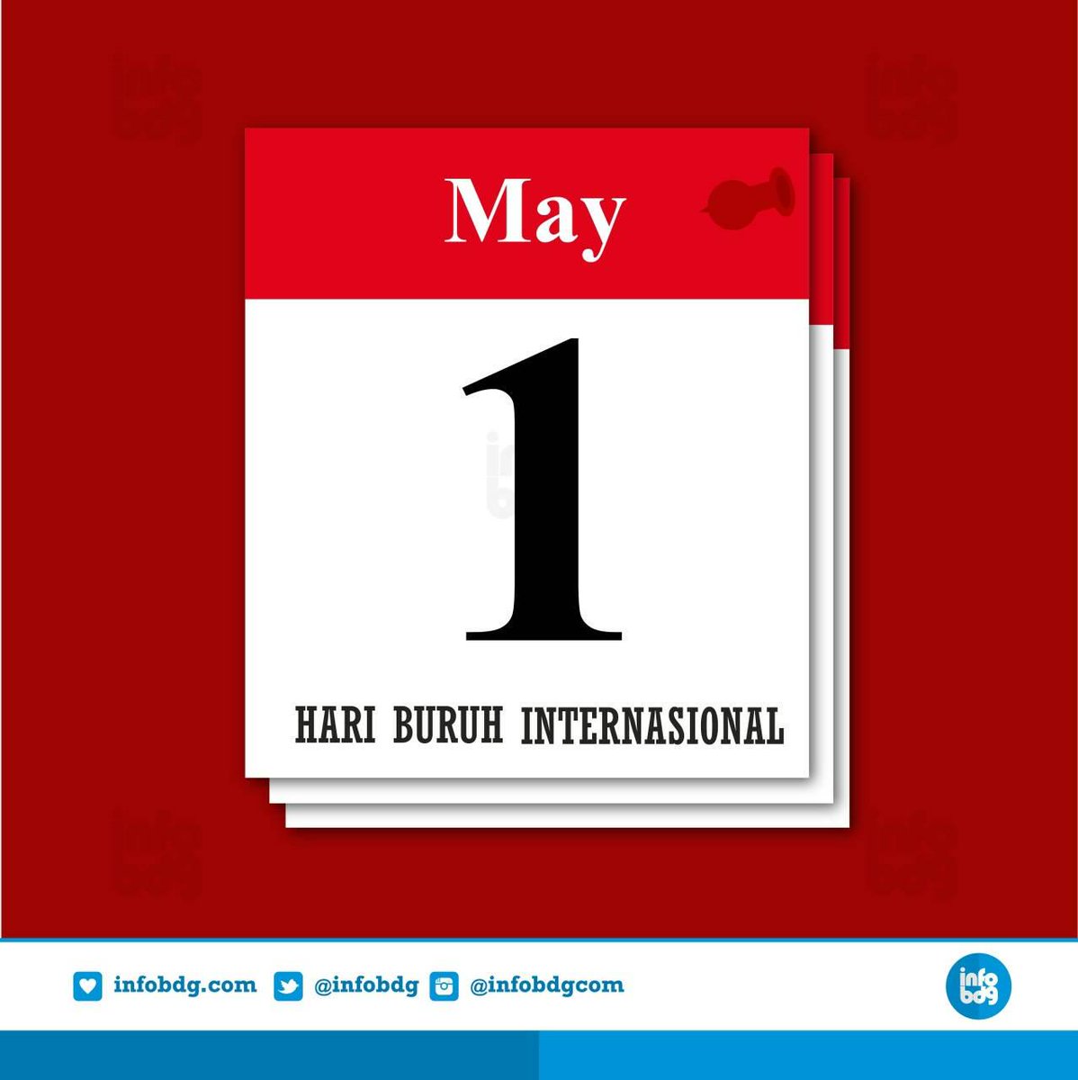 infobdg's tweet photo. Selamat hari buruh internasional! Semoga jd momentum membangun kebersamaan antara pemerintah, pengusaha &amp; pekerja :) http://t.co/dgDvW7qzno