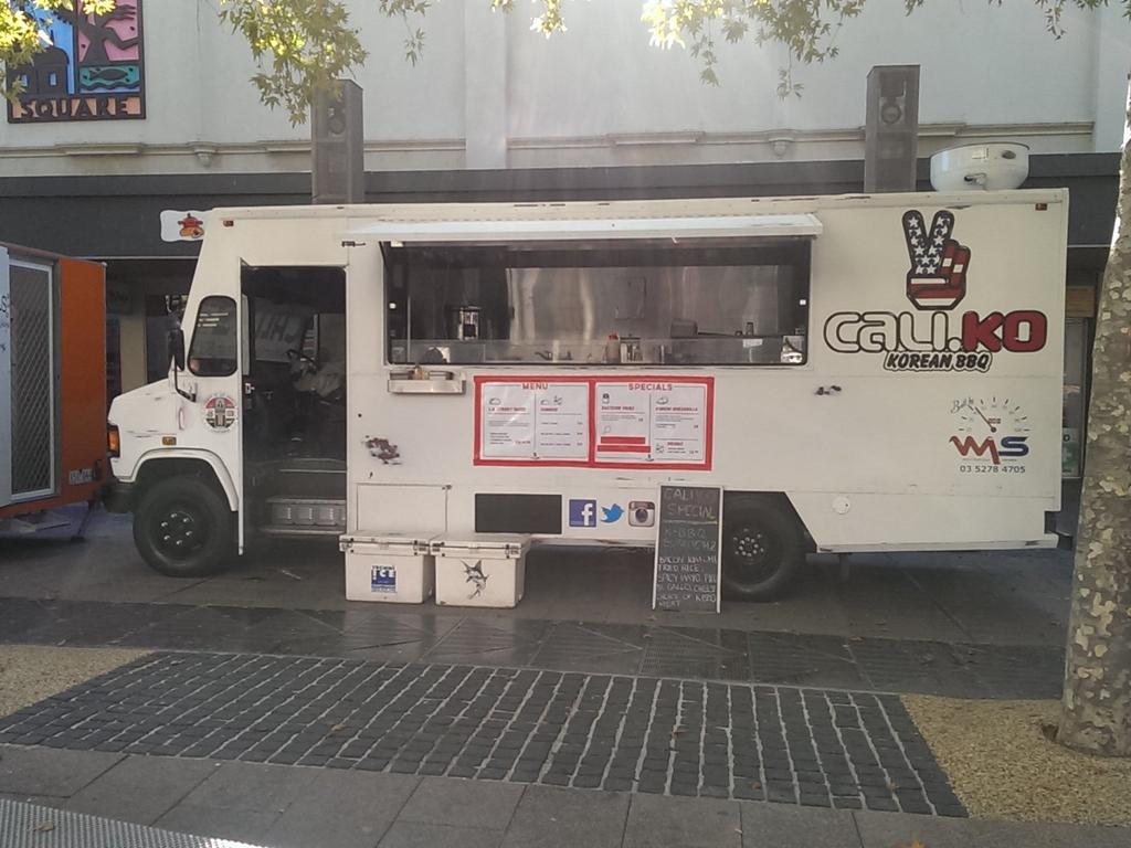 We are in little malop st today for food truck fridays. Come grab a bite of Korean BBQ!