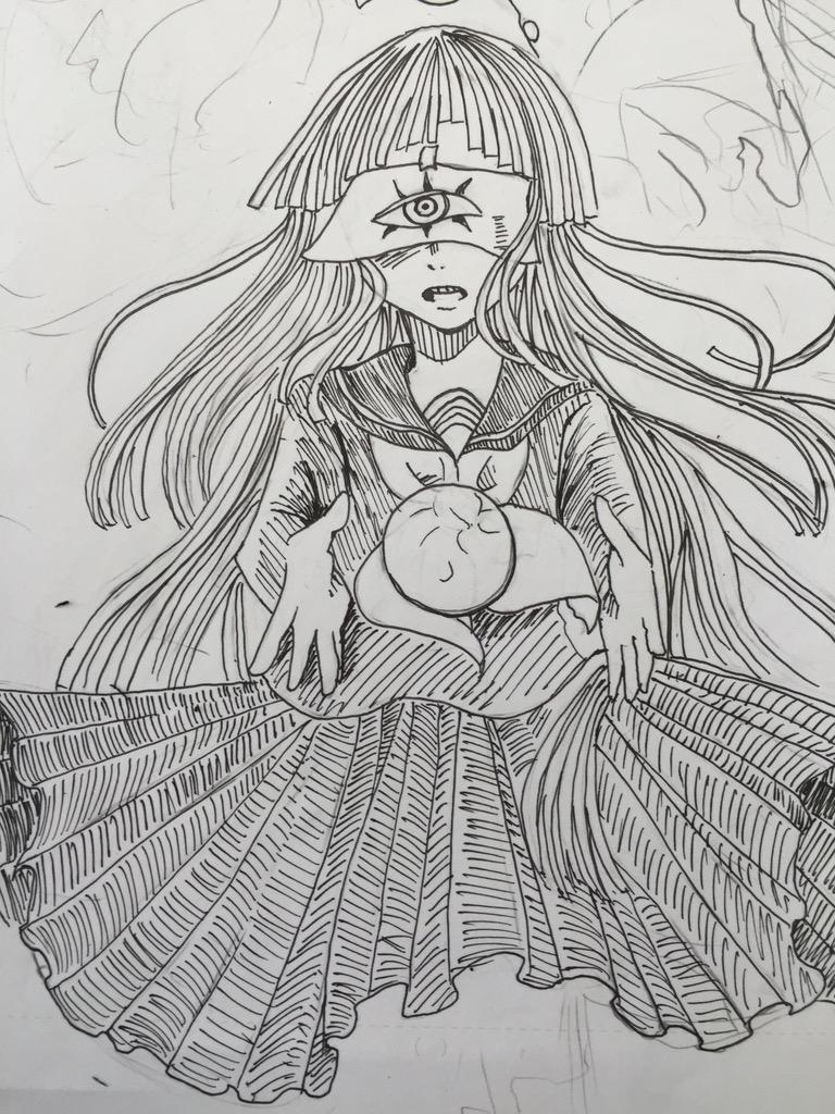 絵柄変えて描くの楽しい 