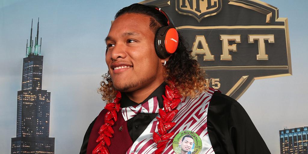 Bose's tweet photo. .@Danny_Shelton55 is on his way to the Cleveland @Browns. #NFLDraft http://t.co/YoHAaPh6i8