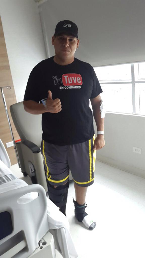 El gran Waco a punto de salir del hospital... Pronta recuperación
