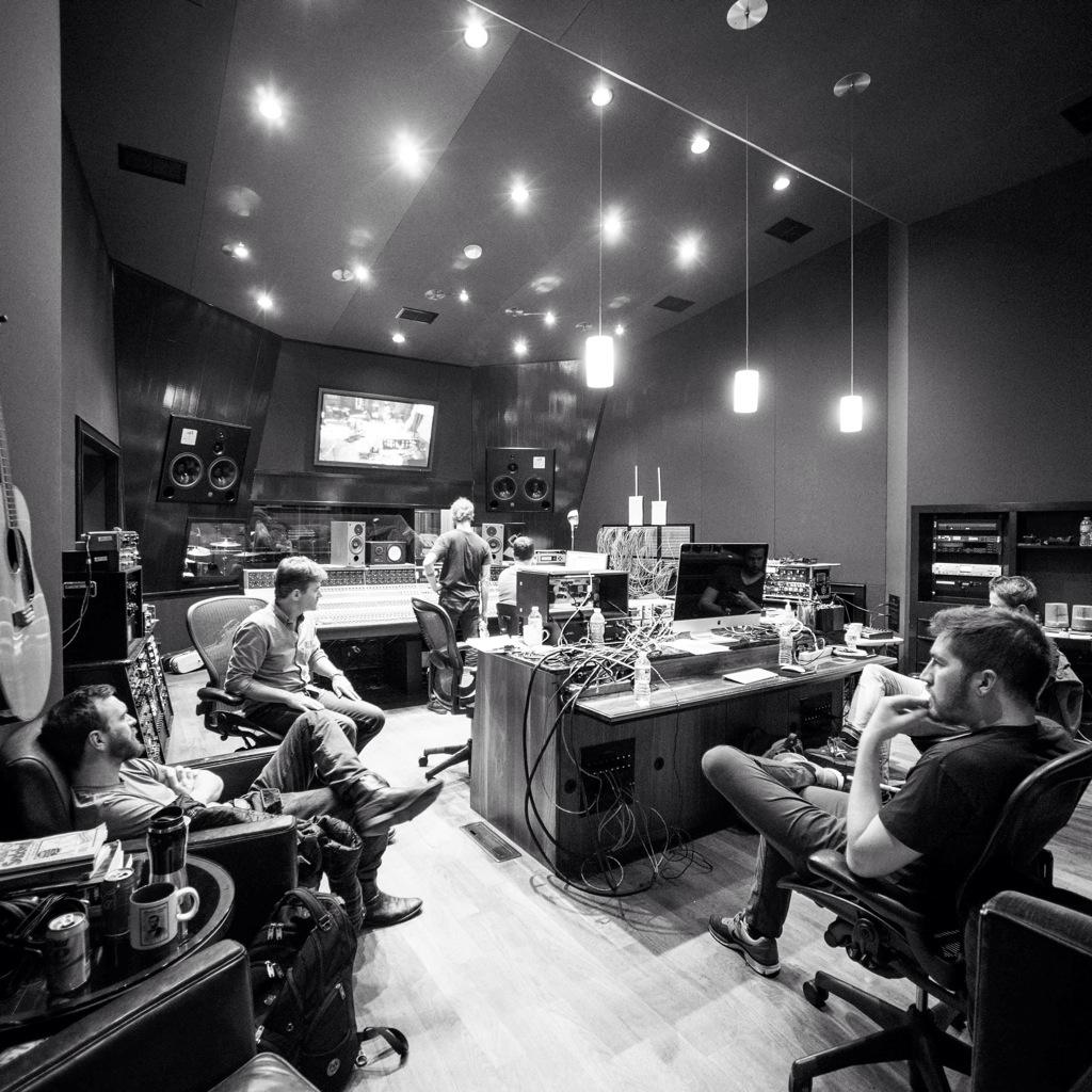 MoonTaxi's tweet photo. Laying down the final touches. #MTinStudio http://t.co/iODJSTu8St