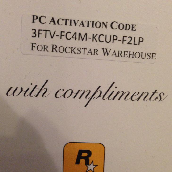 rockstar activation code gta 5 crack