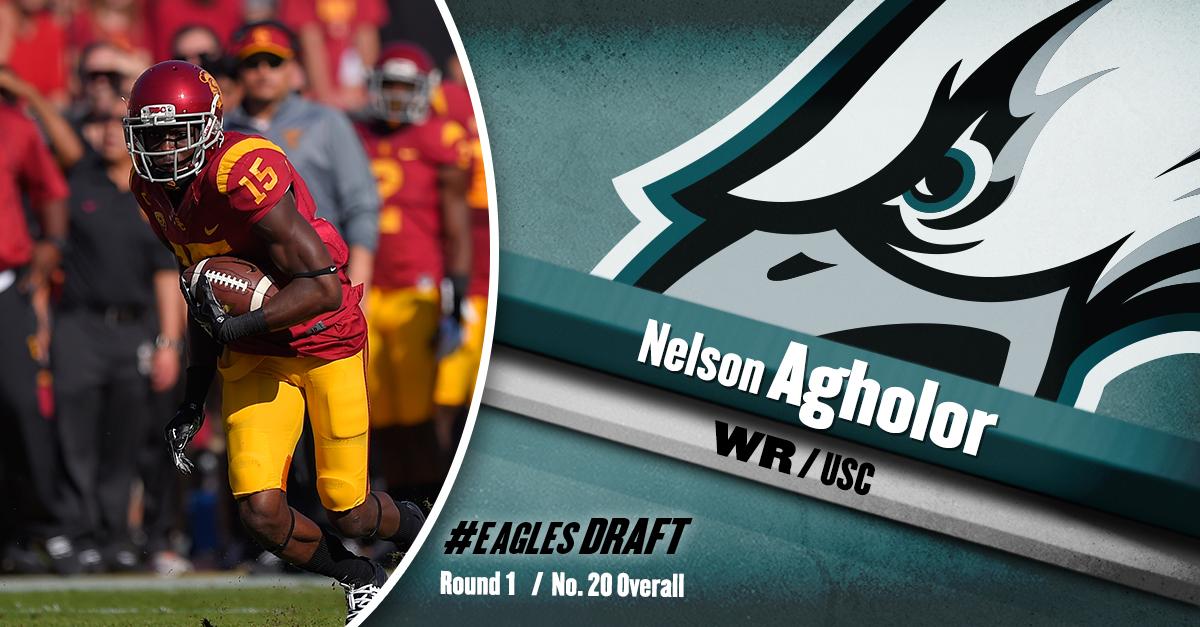 Eagles's tweet photo. Welcome to Philadelphia, @NelsonAgholor. Complete coverage on http://t.co/Sgw2lqUrdm and mobile app. http://t.co/hboZbC4Lmz