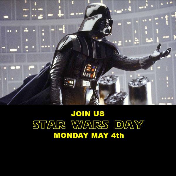 crollspizza's tweet photo. Discounts! Prizes! Exclusive Craft Beer! Join us for Star Wars Day. #MayTheFourthBeWithYou http://t.co/1RdSTobVsc