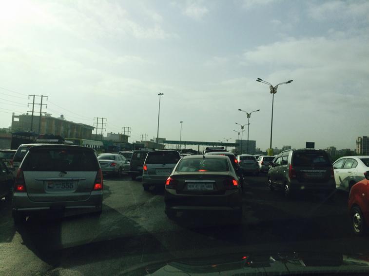 7 am ordeal at kharch at toll.. Salute to greed