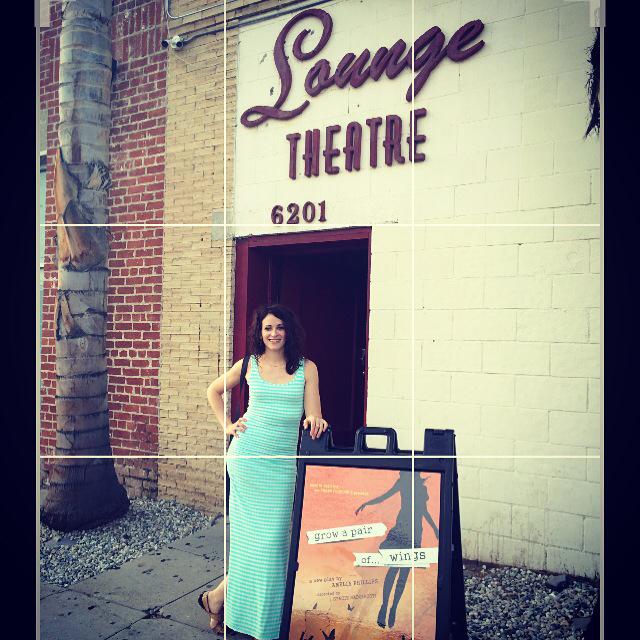 rivalombardi's tweet photo. It's @wingstheplay #playwright #actor @heyameliap arriving at the @LoungeThtr Only 2 weeks left! #LAThtr #ActorsLife http://t.co/TzDMEfnoKy