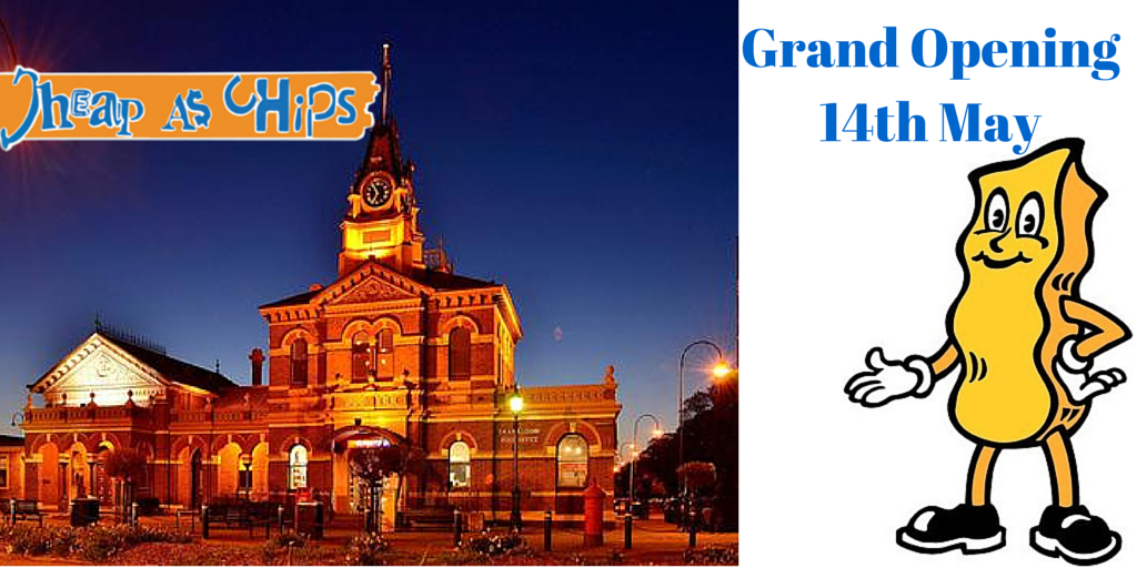 cheapaschipsaus's tweet photo. Our newest store will open in #traralgon on Thursday 14th may 2015, get in quick for super bargains! http://t.co/vBvrjmP8Hf