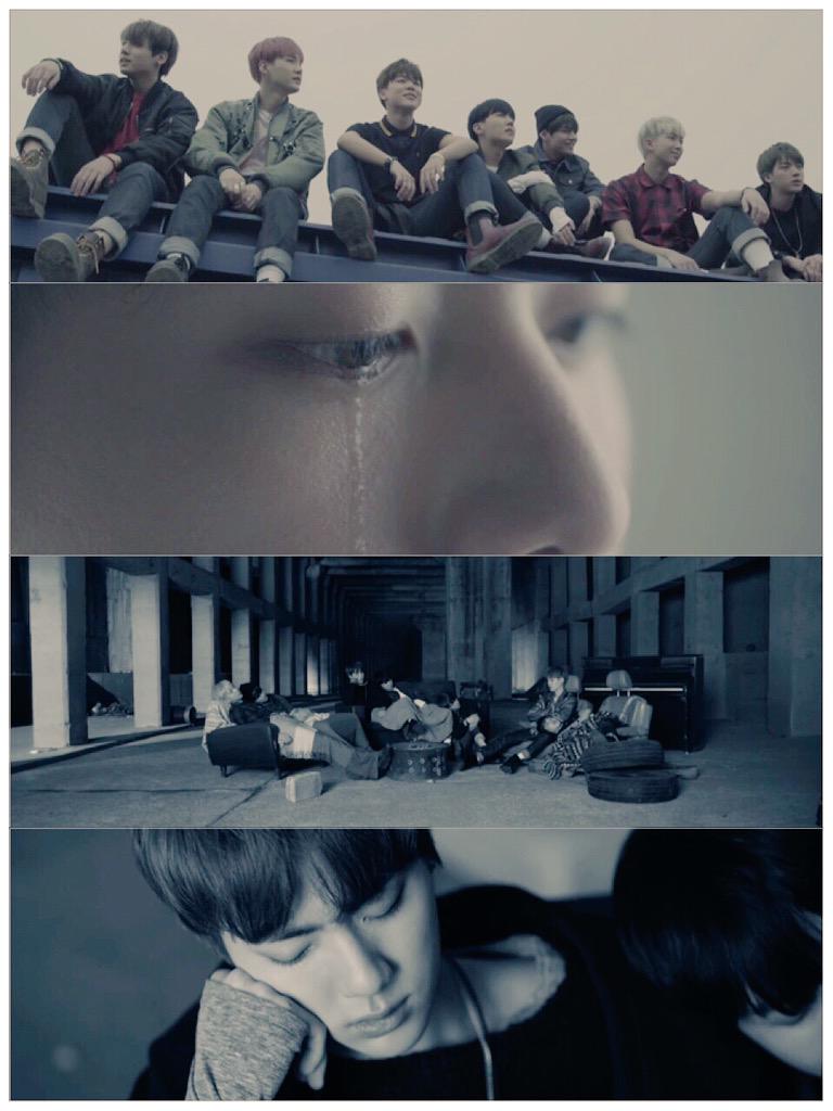 pink_late's tweet photo. @bts_bighit #INEEDU 지금까지 없는 분위기의 MV에서 보는 측에서도 아주 신선했어요! 방탄소년단 여러분과 비슷한 나이이므로 가사와 MV의 세계관에 공감할 부분이 있었습니다!! 역시 방탄~ㅠㅠ♡ http://t.co/BkqnMFSgzg