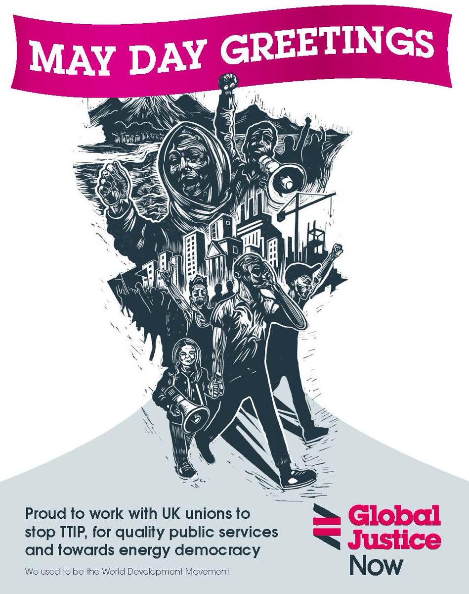 GlobalJusticeUK's tweet photo. #MayDay greetings to all out there organising for a better tomorrow! Our advert in the @M_Star_Online this morning. http://t.co/LrXJDxtwaF