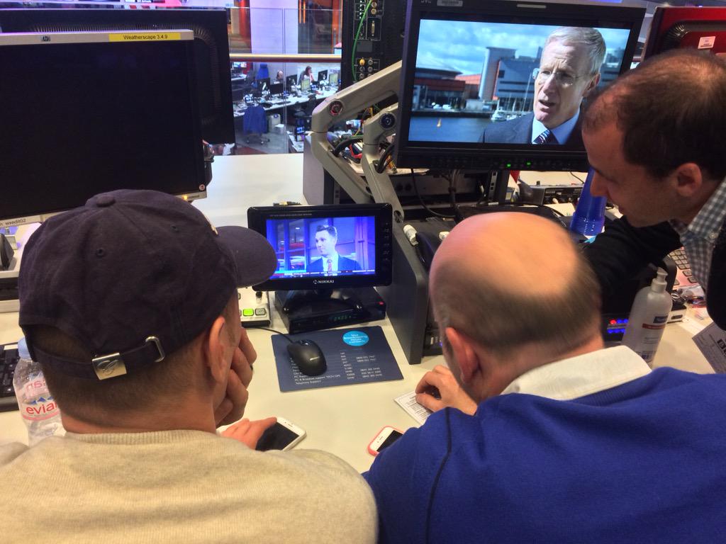 Clapper_Loader's tweet photo. All eyes on @JordanKlepper live on @BBCOS with @CelebroStudios http://t.co/2h3eN7JtDM