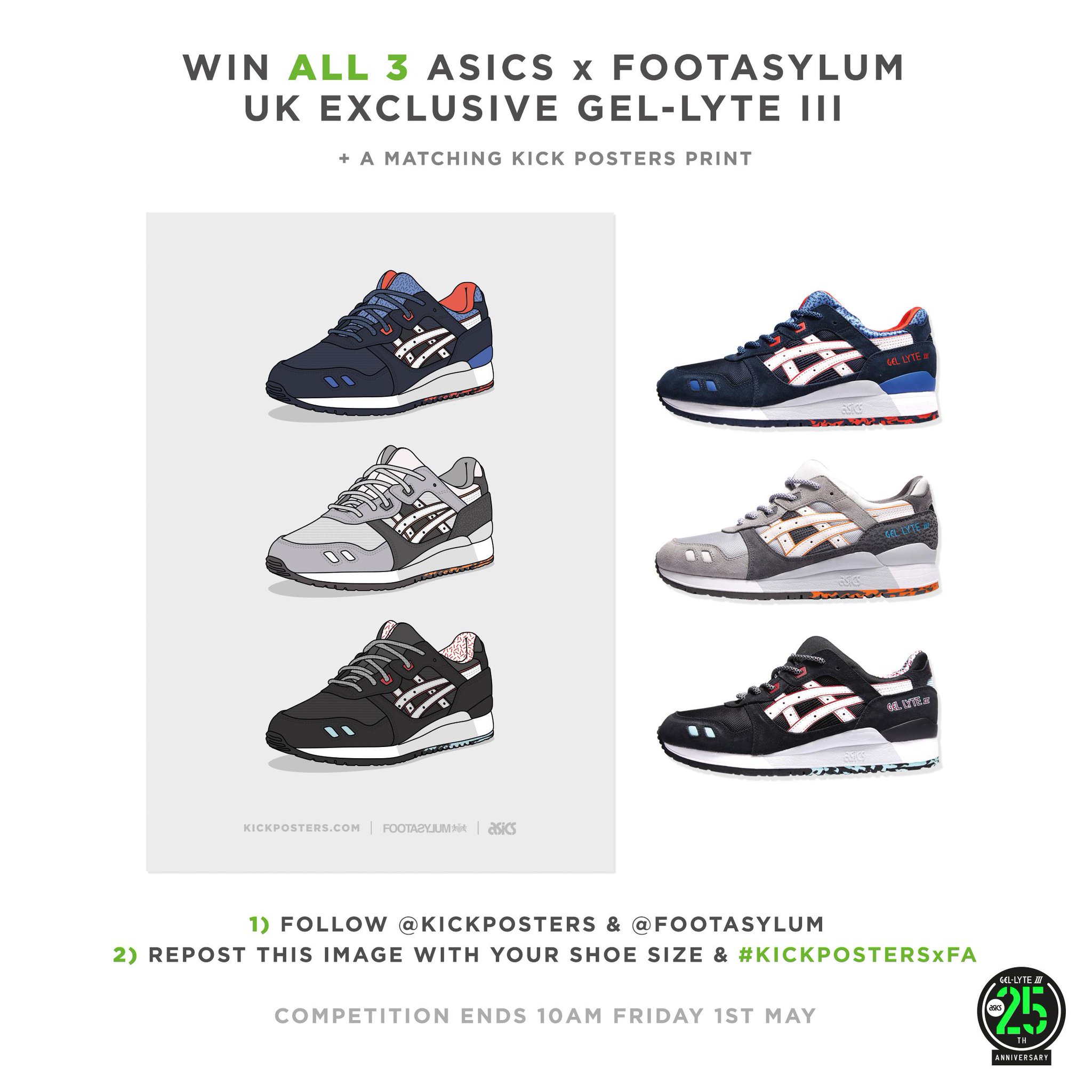 asics footasylum