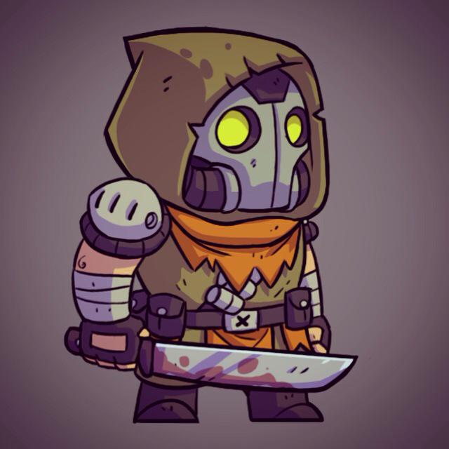 laufman's tweet photo. One of the enemy sprites from Bullet Age. #BulletAge #gamedev #photoshop #cintiq #halfbot http://t.co/U48qINaNtK