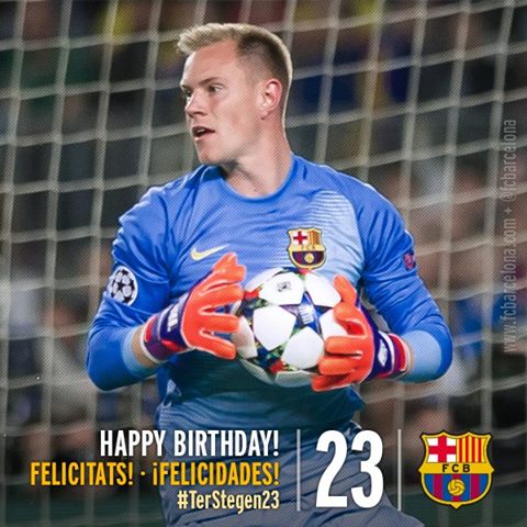 Happy Birthday Marc Andre Terstegen ! 