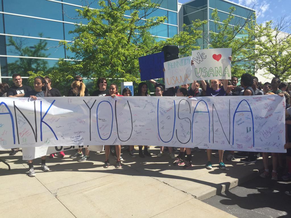 5k fun run at USANA!!!! We love USANA!!!@GraniteSchools <a href="/USANAinc/">USANA, Inc.</a> #5k #businesspartners