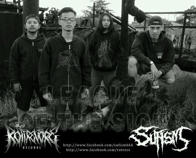 Reptilia Buas itulah judul mini album band asal kota kembang SUFISM.