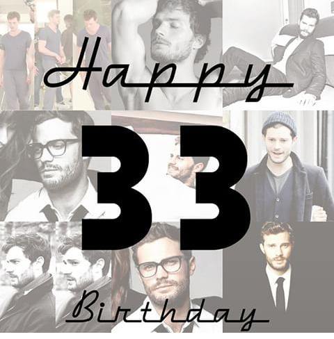 Happy birthday my Christian grey, my love, my hero,my favorite actor, my Jamie Dornan 