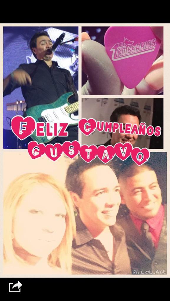 MayraMateo2's tweet photo. Feliz cumpleaños a mi artista #1 @GUSTAVOANGEL_1 😘😘😘😘😘 http://t.co/GyFDm9ubiz