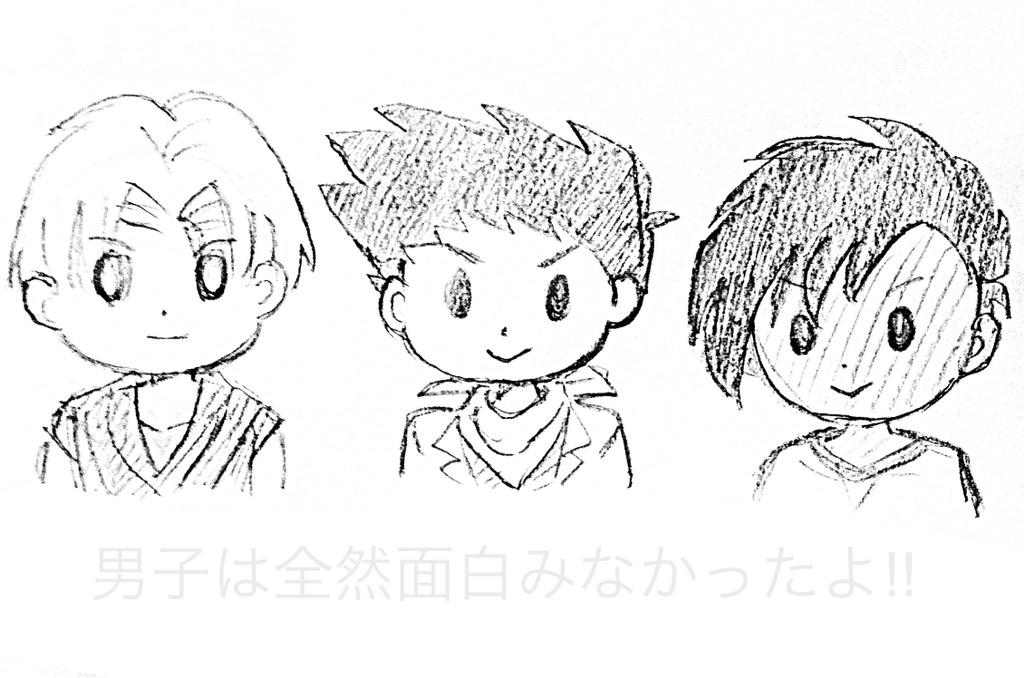 ありがちネタだけど衣装替え次世代ず。

パンちゃんは自分からスカートはかない系女子ならいいな。 