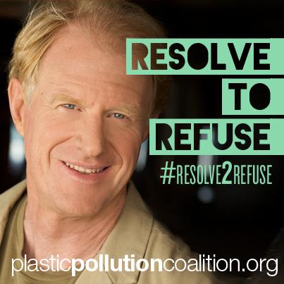 “Plastic pollution is literally entering the food chain... We need to change our disposable habits now.” <a href="/edbegleyjr/">Ed Begley, Jr.</a>